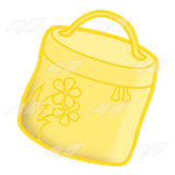 Round Yellow Lunchbox