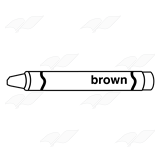 Brown Crayon