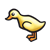Yellow Duckling Color PNG