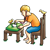 Boy Playing Doctor Color PNG