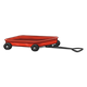 Little Red Wagon with black handle