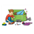 Boy Playing with Toys Color PDF