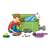 Boy Playing with Toys Color PNG