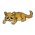 Cat Lying Down Color PNG