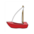 Red Sailboat Color PDF