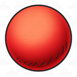 Big Red Rubber Ball