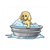 Puppy Taking Bath Color PDF