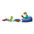 Boy in Beanbag Chair Color PDF