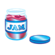 Jar of Jam with the lid off