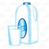 Jug and Glass of Milk