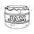 Jar of Red Jam Line PDF