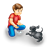 Boy Playing Color PNG
