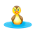 Brown Duckling 6 Color PNG