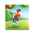 Boy Running Outside Color PDF