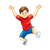 Boy in Red Shirt Color PNG