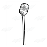 Old-Fashioned Microphone