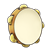 Tambourine Color PNG
