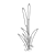 Cattails Line PNG