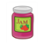 Strawberry Jam Jar Color PDF