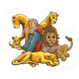 Daniel with Lions