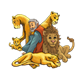 Daniel with Lions 