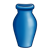 Big Blue Vase Color PNG
