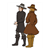 Two Pilgrim Men Color PDF