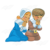 Pilgrim Boy and Girl 