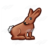 Cautious Brown Rabbit