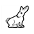 Cautious Brown Rabbit Line PDF