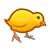 Little Yellow Chick Color PNG