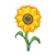 Yellow Sunflower Color PNG