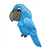 Happy Blue Parrot Color PDF