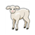 Woolly Lamb Color PDF