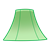 Green Lamp Shade Color PNG