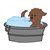 Dog Bath Color PDF