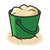 Green Bucket Color PNG