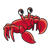 Red Crab Color PNG