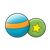 Striped Ball and Star Ball Color PNG