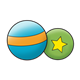 Striped Ball and Star Ball 