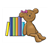 Bear with Books Color PDF