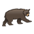 Black Bear Cub Color PNG