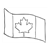 Canadian Flag 3 Line PDF