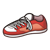 Red Sneaker Color PNG