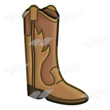 Tan Cowboy Boot