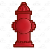 Red Fire Hydrant 2
