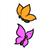 Pair of Butterflies Color PDF