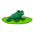 Tiny Frog Color PNG