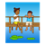 Boy and Girl on the Pier Color PNG