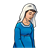 Mary Color PNG
